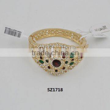 Wholesale charm bracelet gold morocco gold plated jewelry