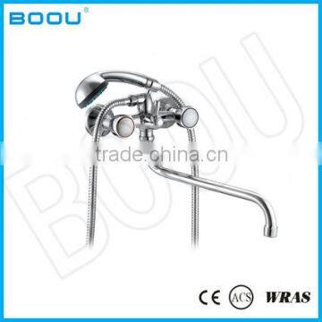 BOOU double handle bathroom taps design bath faucet