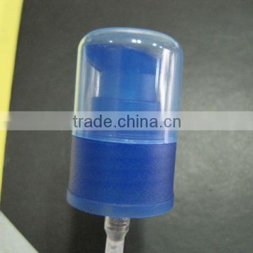 24/410 plastic frosted cream pump with half cap new type!