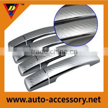 Carbon fiber auto parts plastic door handle cover for freelander2