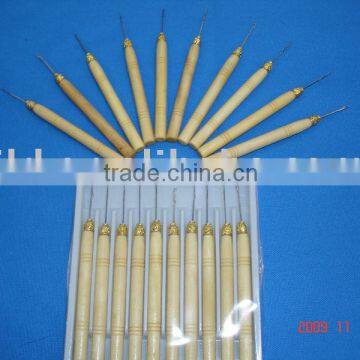 Hair Extension Tools-Wooden Pulling Needle