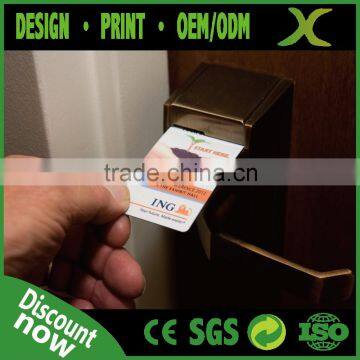 Provide Design~~!!! High Quality Pvc 13.56 Mhz rfid hotel key card for access control