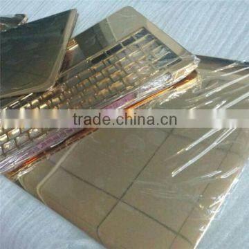 100% original high quality for macbook luxury 24ct gold covers replacement housing spare parts