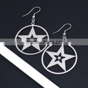 Unique design stainless steel earrings BE10416