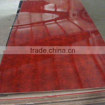 glossy and matt polyester plywood/polyboard