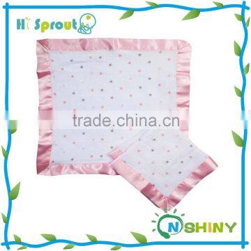 High Quality and Square Shape Infant Security Blankets