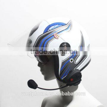 Helmet bluetooth walkie talkie bluetooth adapter for 2 riders