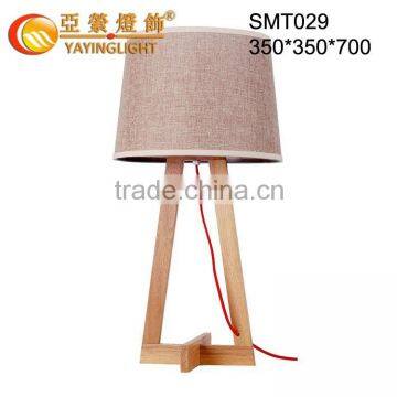 Modern fashion creative wooden table lamp ,Vintage Traditional Wooden Table Lamp