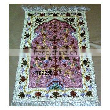 Islamic Design Muslim Prayer Mat, Janamaz, Musalla