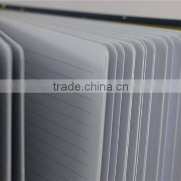 Foil Stamping Leather Journal Simple Design Diary Notebook photo-3