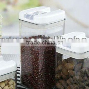 hot selling food grade plastic container with lid