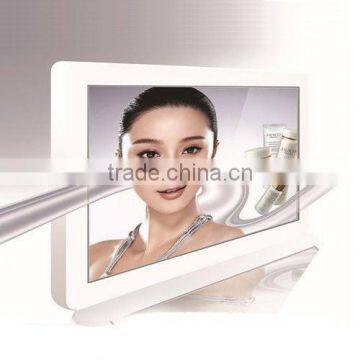 Full color wall mount network advertising media player