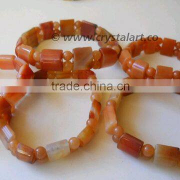 Banded Agate Gemstone Bracelets