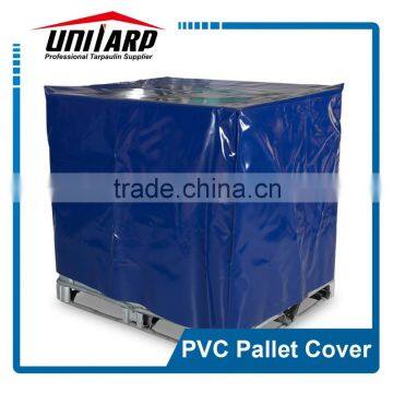 550gsm 1000*1000 20*20 PVC Coated Tarpaulin Waterproof Pallet Cover