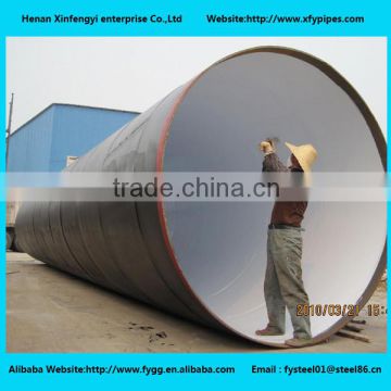 SSAW spiral welded carbon steel pipe Q235B/Q195