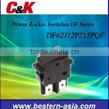 C&K DF62J12P215PQF Rocker Switches(1000 Series)