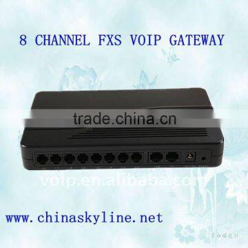 8 FXS IPPBX GATEWAY interoperate seamlessly IP PBXs