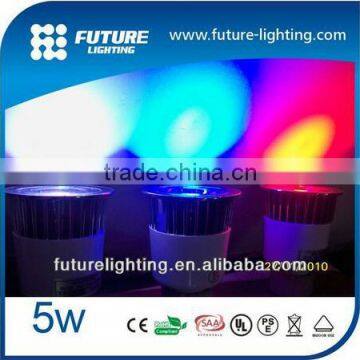 2016 led spotlight e27 remote control 16 colors rgb 5w led bulb light spot light