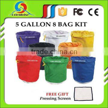 73 micorn 5 gallon 8 bags kit bubble bags filtration bags