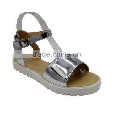 pu Shoes Made in China Summer Sandal Fashion 2016 New Design Etaly