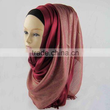 high class long muslim scarf hijab cotton jersey hijab