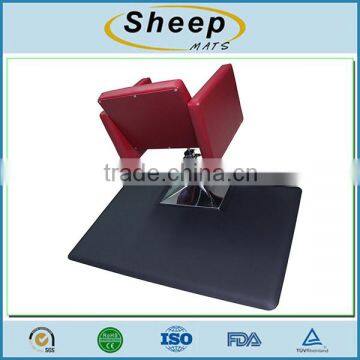 Anti slip waterproof foam pvc floor anti-fatigue barber chair mat