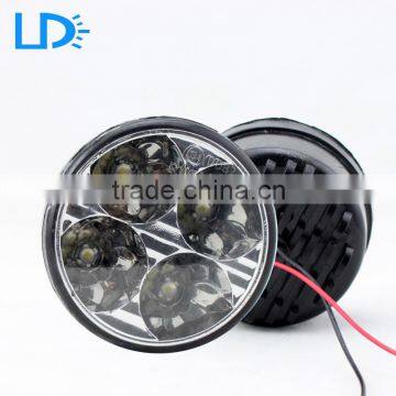 4 big LED DRL universal auto day time driving light