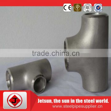 a234 wpb pipe fittings 2inch mild steel tee