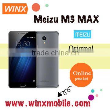 Original Meizu M3 max 3GM RAM 64GB ROM 5.2'' mobile phone black Pink silver Gold