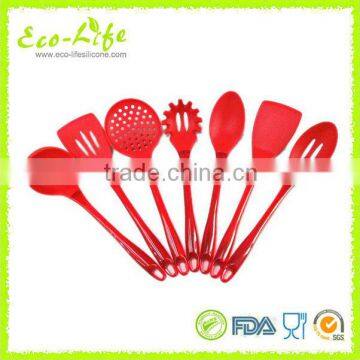 Set of 7 Silicone Kitchen Utensils With Plastic Handle, Cooking Tools Kitchenware photo-2