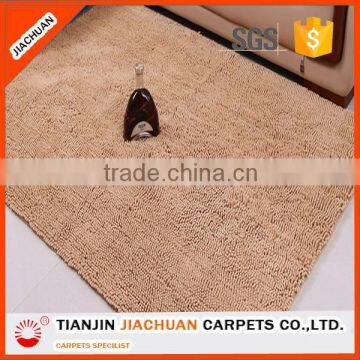 machine tufted microfiber chenille carpet