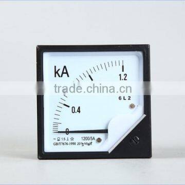 0-1.2KA Pointer type ac current meter 72*72 Mechanical ammeter