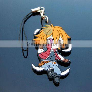 Cartoon pvc doll keychain gift