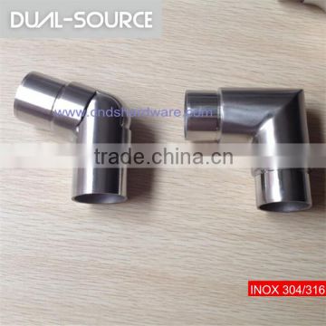 stainless steel handrail tee