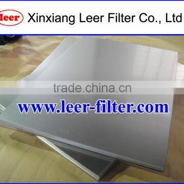 Stainless Steel Sintered Porous Filter Plate