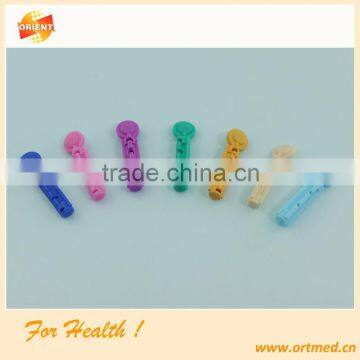 28G Diagnostic best quality disposable plastic blood lancet