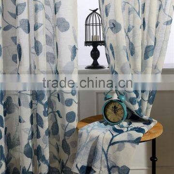 2016 Hot Sale Fashion Solid Sheer Voile Curtain, Embroidery Sheer Curtains Fabric, Drapes - Pinch Pleated / Rod Pocket photo-2