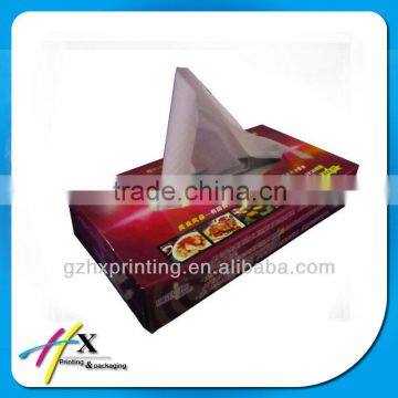 Promotional Advertisement Cheap Tissue Paper Box photo-2