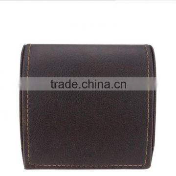 Chinese Factories Wholesale Custom High-grade Leather Watch Box, Brown Beautiful Gift Box