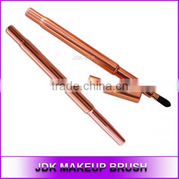 Hot Sale Lip Brush with Gold Metal Lid/Lip Brush with Private Label