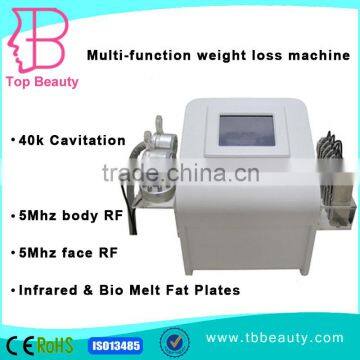 Rf Slimming Machine 40k Cavitation Vacuum Infrared Fat Burning RF Muti-functions Slim Machine