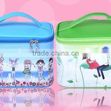 Good quality colorful cosmetic bag for lady