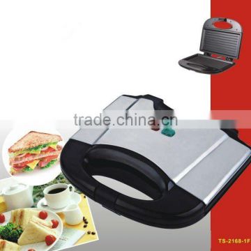 Panini maker with stainless steel housing