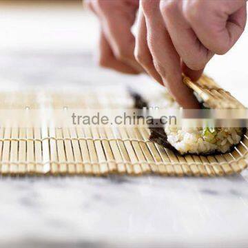 high quality extra thick green bamboo sushi rolling mat on sale