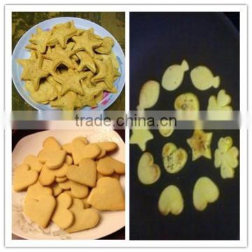 delicious snack biscuit made by Haiyuan extruder or processing line