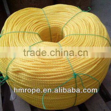 pp twist rope yellow color