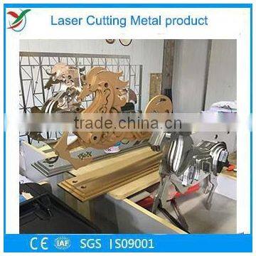 Laser Cutting steel horse with nice surface