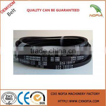 SPA v-belt rubber belt from China supplier