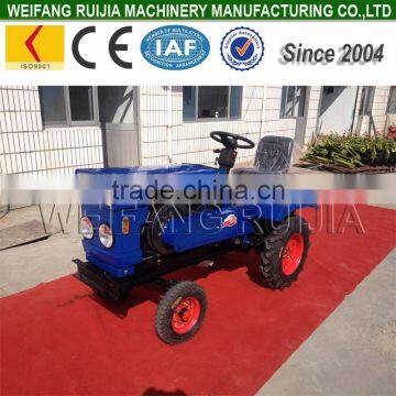 China Farm Mini Tractor Rototiller Hydraulic Axle Farm Rotovator for Sale! 12hp / 15hp Walking Tractor Type Mini Tractor ! photo-3