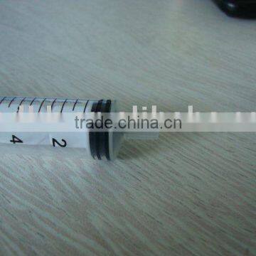 2-part disposable syringe